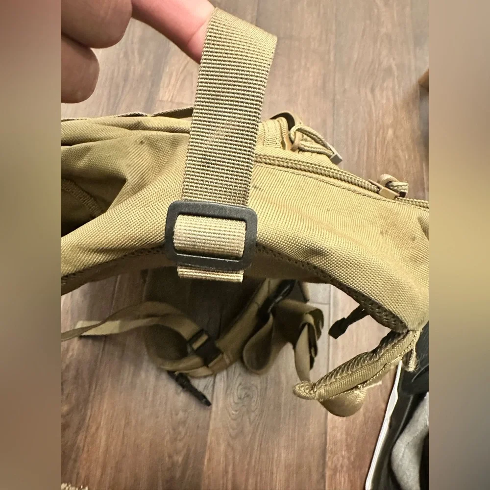 Pride Six Tactical Tan Lite Force Tactical Sling Backpack